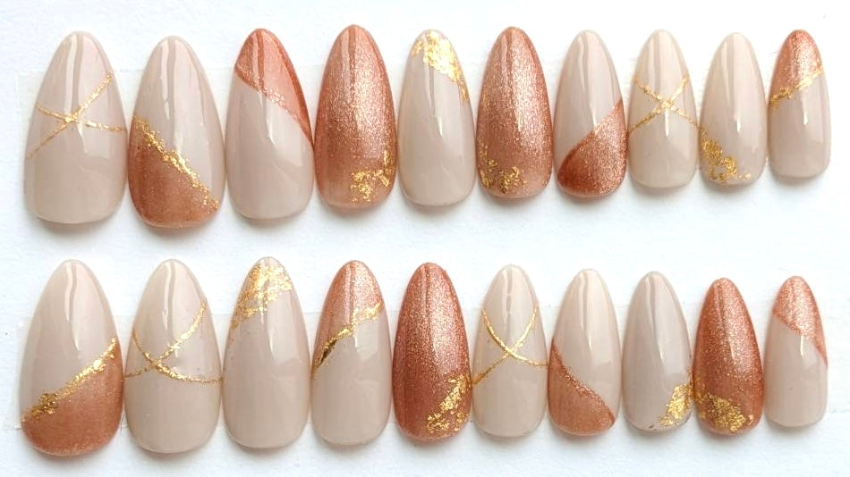Two-tone Mocha Almond