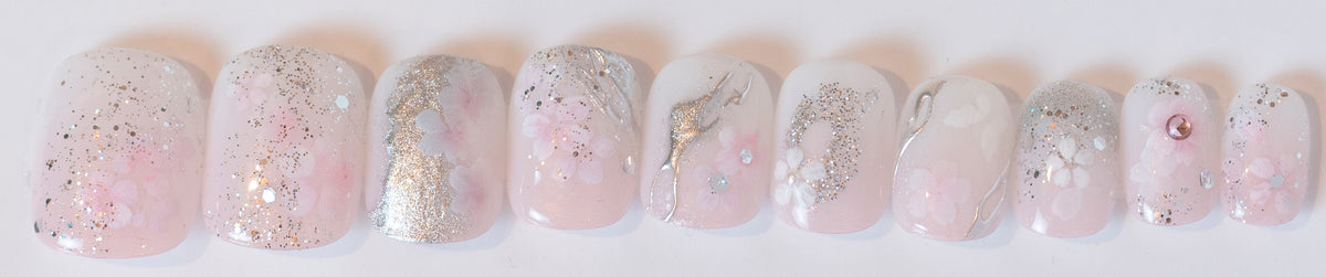 彩桜  Silver Round