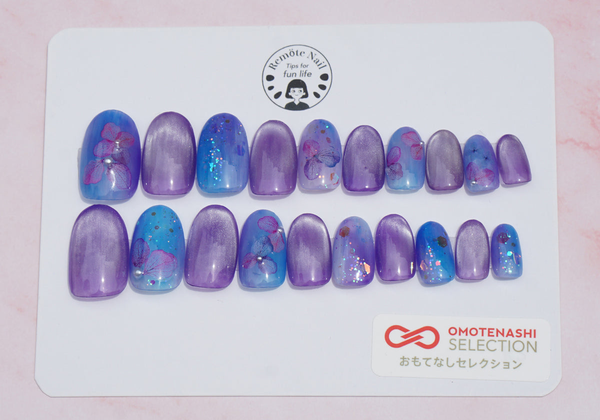 彩雫 深紫陽 Oval